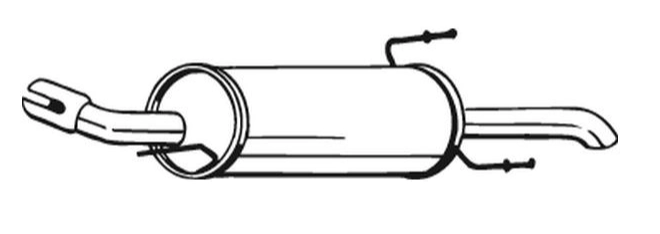 Rear Muffler (13859)