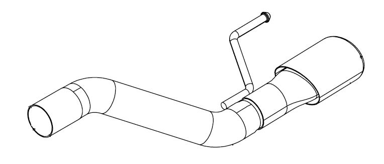 Exhaust Pipe (15764)