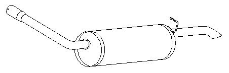 Rear Muffler (10293)