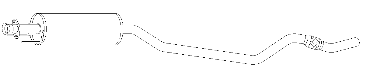 Centre Muffler (10577)