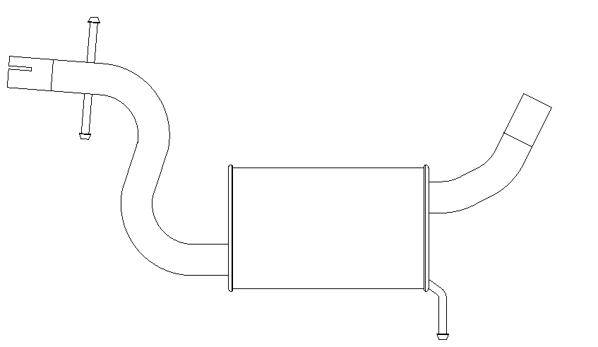 Centre Muffler (11458)