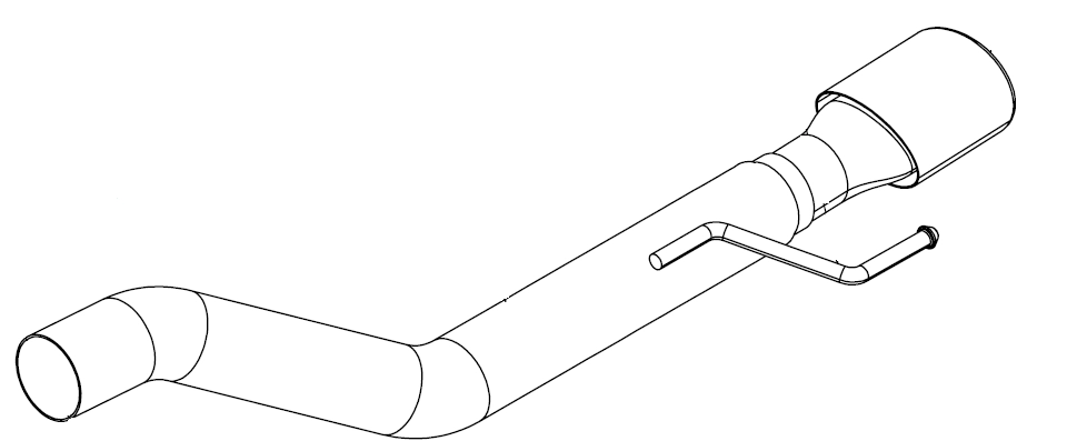 Exhaust Pipe (15769)