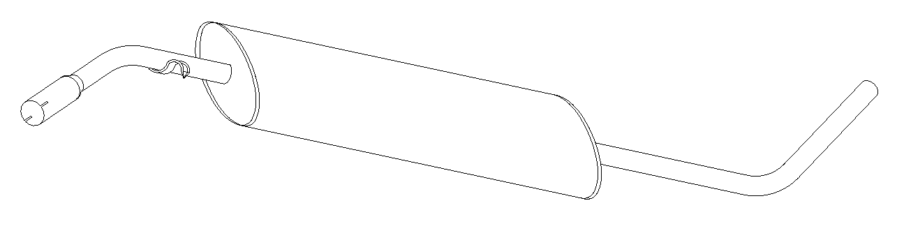 Centre Muffler (10984)