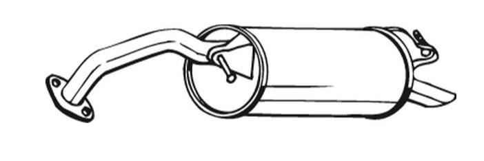 Rear Muffler (12448)