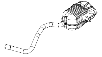 Rear Muffler (14447)
