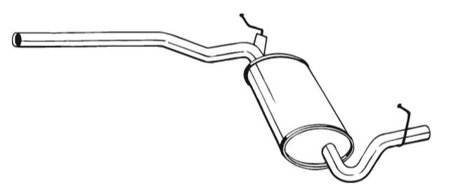 Centre Muffler (13226)