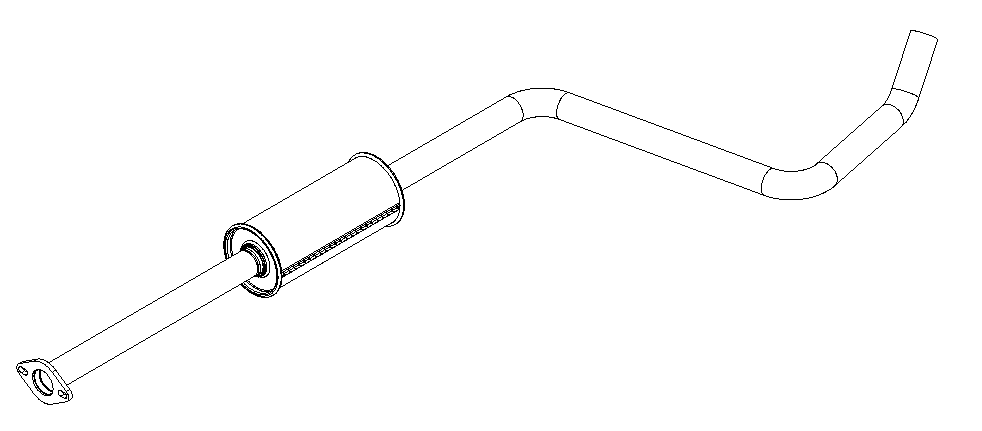 Centre Muffler (15743)