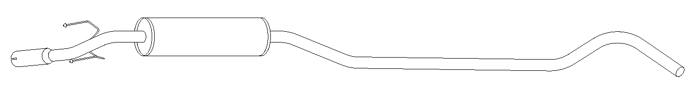 Centre Muffler (10713)