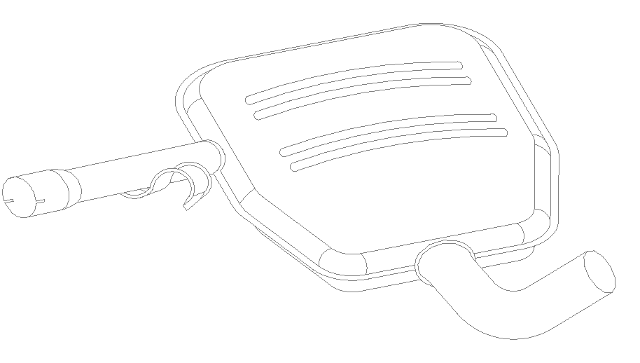 Centre Muffler (10960)