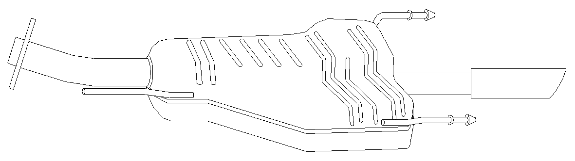 Rear Muffler (11224)