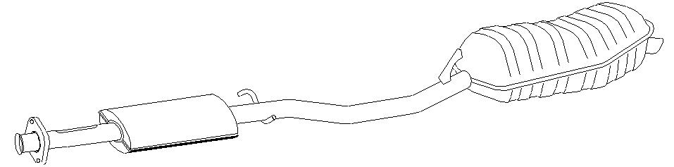 Rear Muffler (10056)