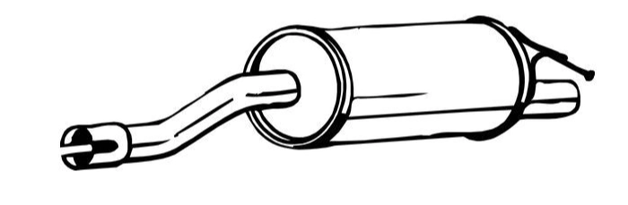 Rear Muffler (15565)