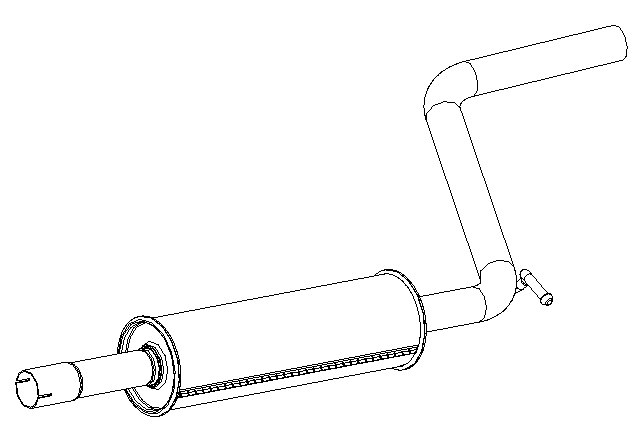 Centre Muffler (14722)