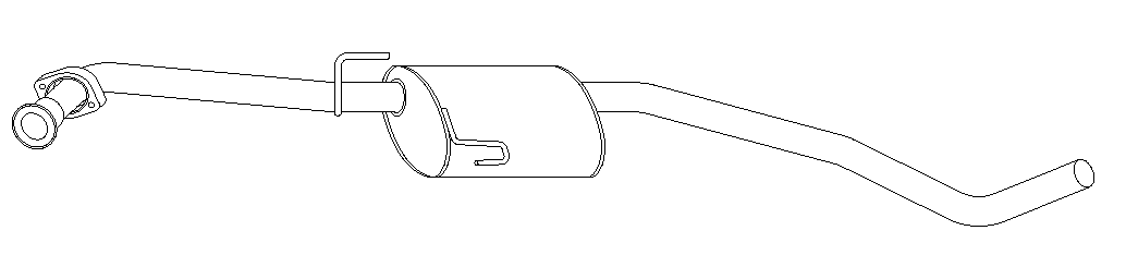 Centre Muffler (10656)