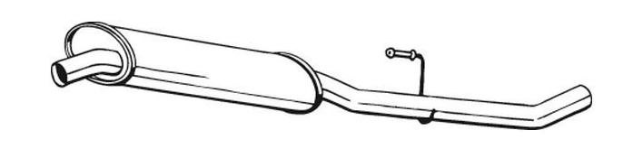 Centre Muffler (12789)
