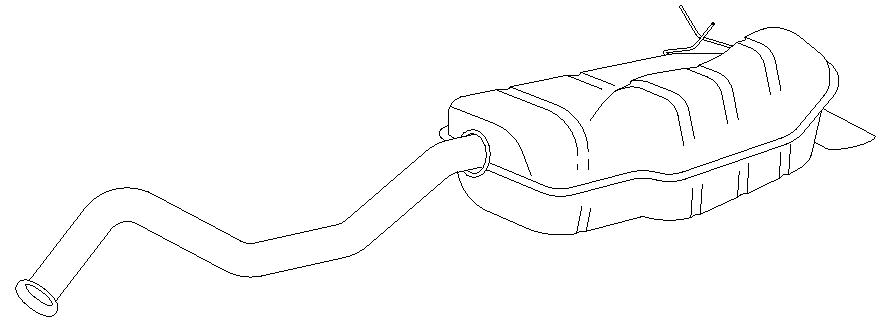 Rear Muffler (11056)