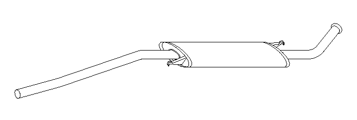 Centre Muffler (10008)