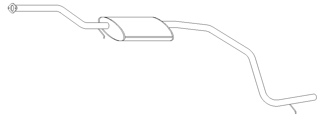 Centre Muffler (10267)