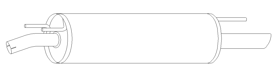 Rear Muffler (11405)