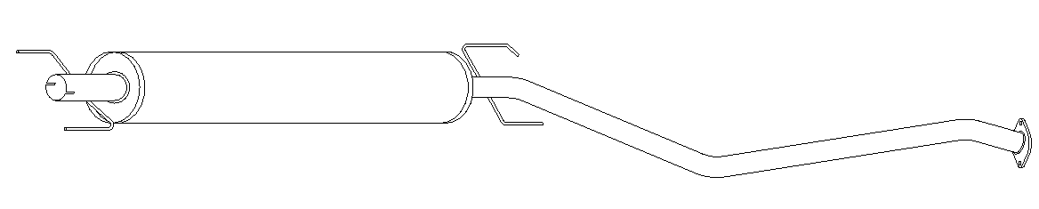 Centre Muffler (11068)