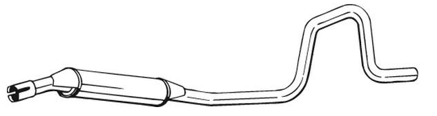 Centre Muffler (15547)