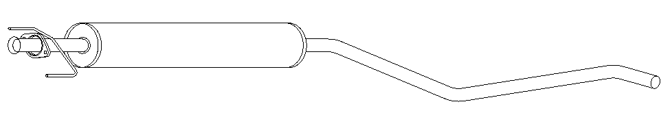 Centre Muffler (10695)