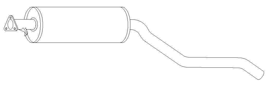 Centre Muffler (10689)