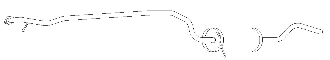 Centre Muffler (10276)