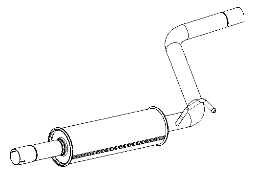 Centre Muffler (14724)