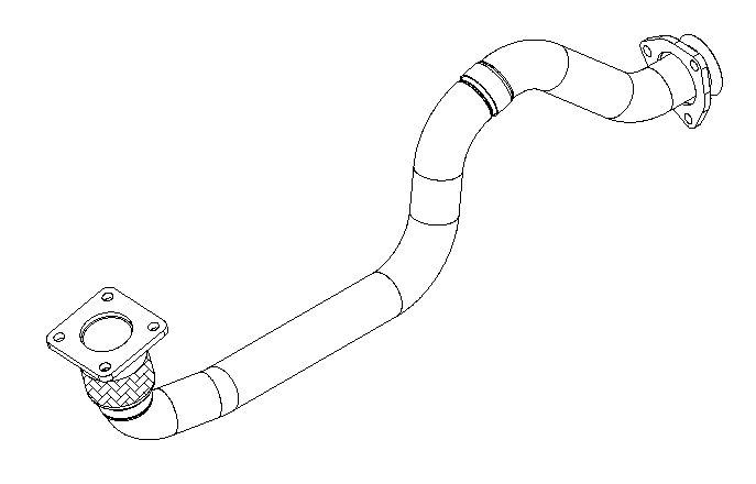 Exhaust Pipe (12106)