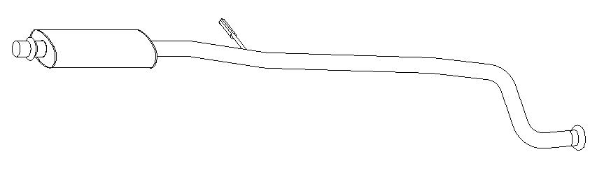 Centre Muffler (10750)