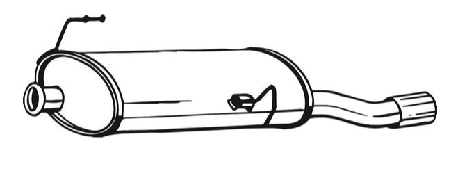 Rear Muffler (15491)