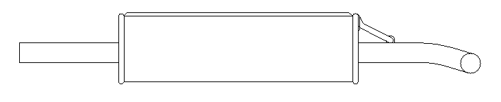 Centre Muffler (11354)