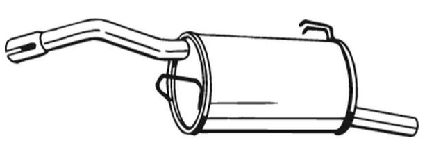 Rear Muffler (13776)