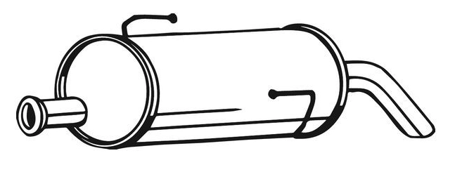 Rear Muffler (15333)