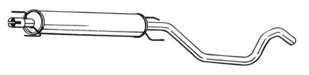 Centre Muffler (14224)