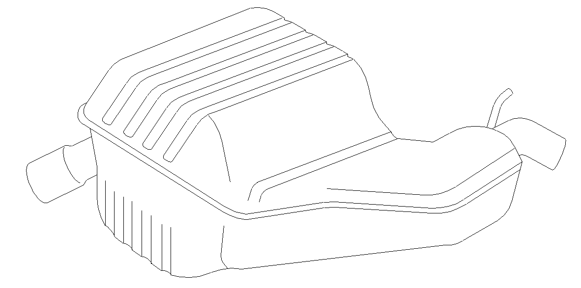 Rear Muffler (11161)