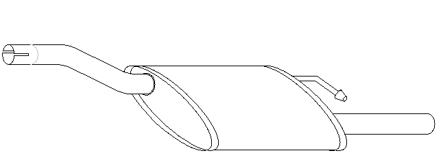 Rear Muffler (10247)