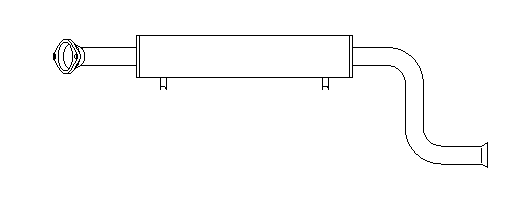 Centre Muffler (10421)