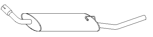 Rear Muffler (10182)