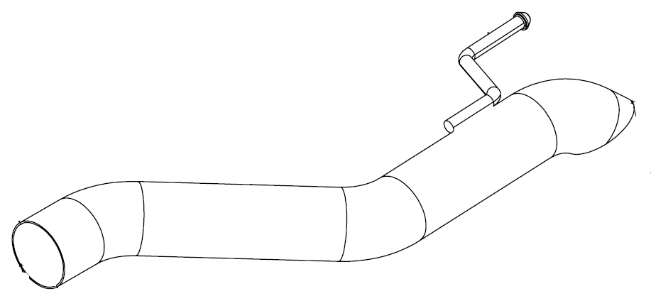 Exhaust Pipe (15772)