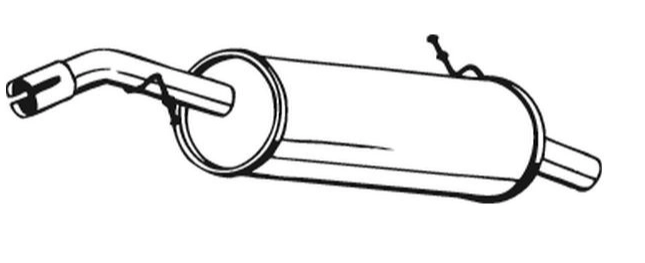 Rear Muffler (13323)