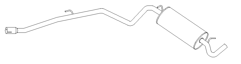 Rear Muffler (11179)