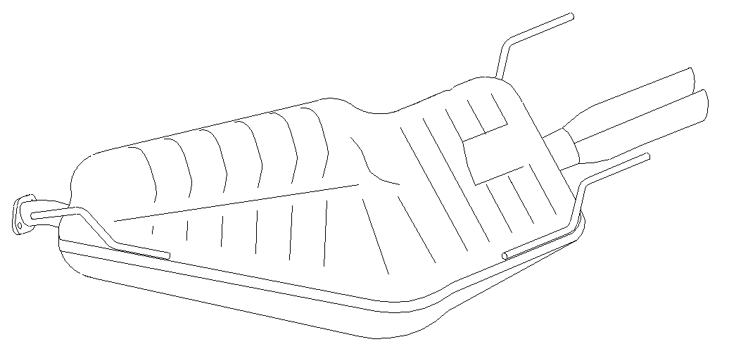 Rear Muffler (11063)