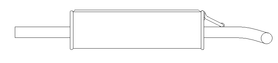 Centre Muffler (11353)