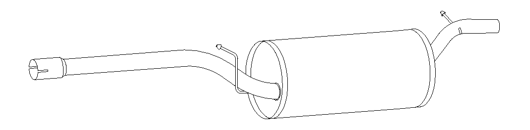 Centre Muffler (10240)