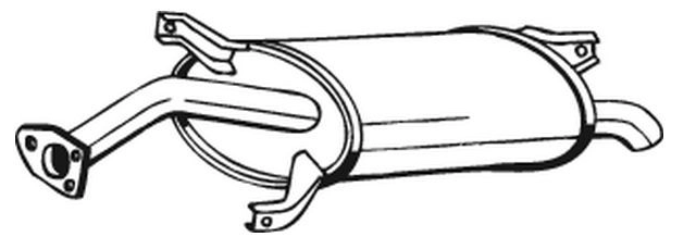 Rear Muffler (12898)