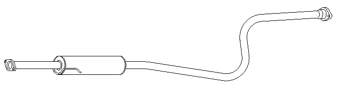 Centre Muffler (10815)