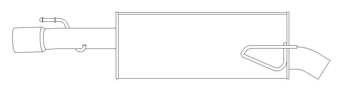 Rear Muffler (11314)