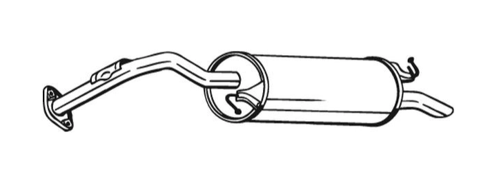 Rear Muffler (15479)